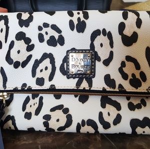 Dooney & Bourke Foldover Zip Crossbody/ Clutch NWT